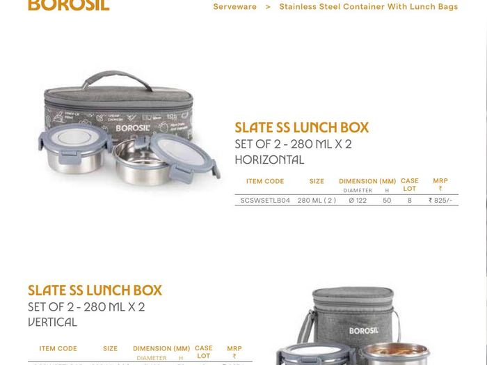 Feast SS Lunch Box (Set of 2)