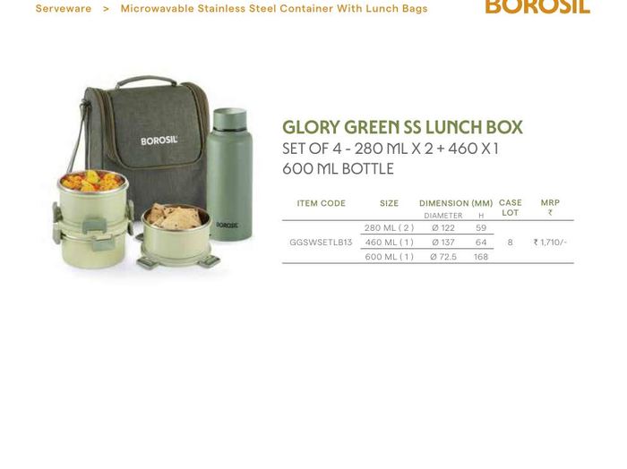 CarryFresh Slim Lunch Box Set