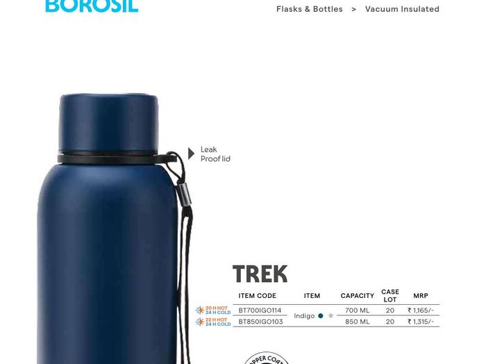 Trek Vacuum Bottle (Indigo)