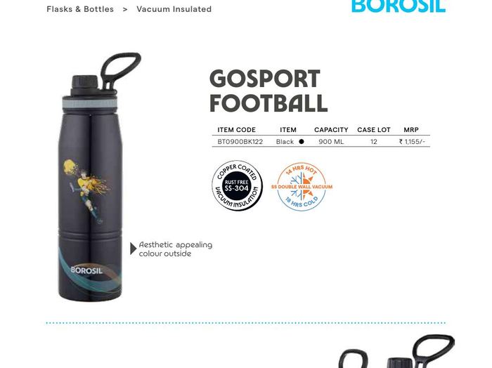 Gosport Football Vacuum Bottle