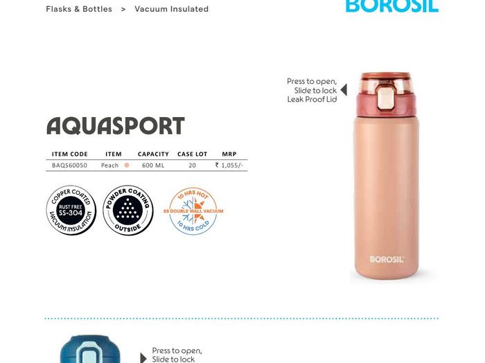 Aquasport Vacuum Bottle