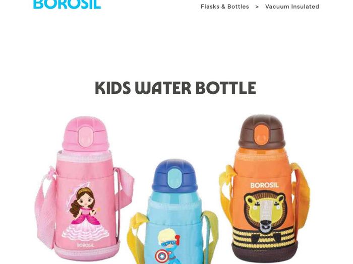 Kids Water Bottle (Superhero/Princess/Tigry)