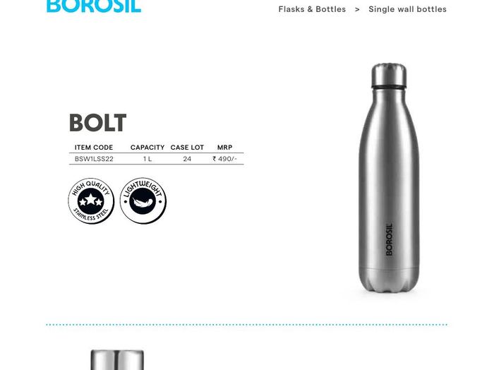 Aquaslim Steel Bottle