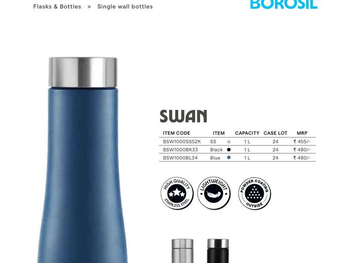 Swan Steel Bottle