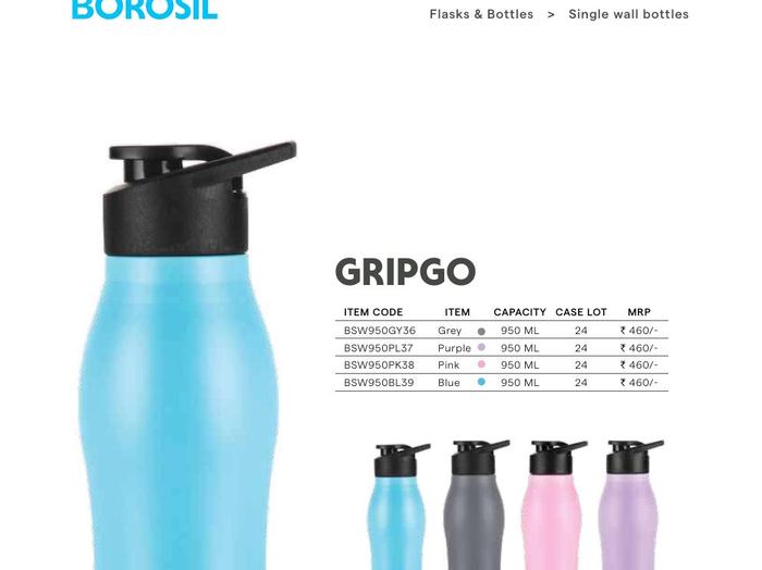 Gripgo Steel Bottle
